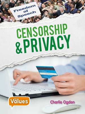 cover image of Censorship and Privacy